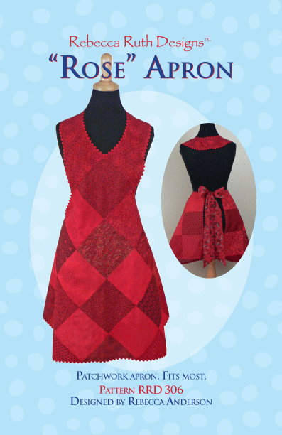 Rose Apron-NEW!-APRON PATTERN